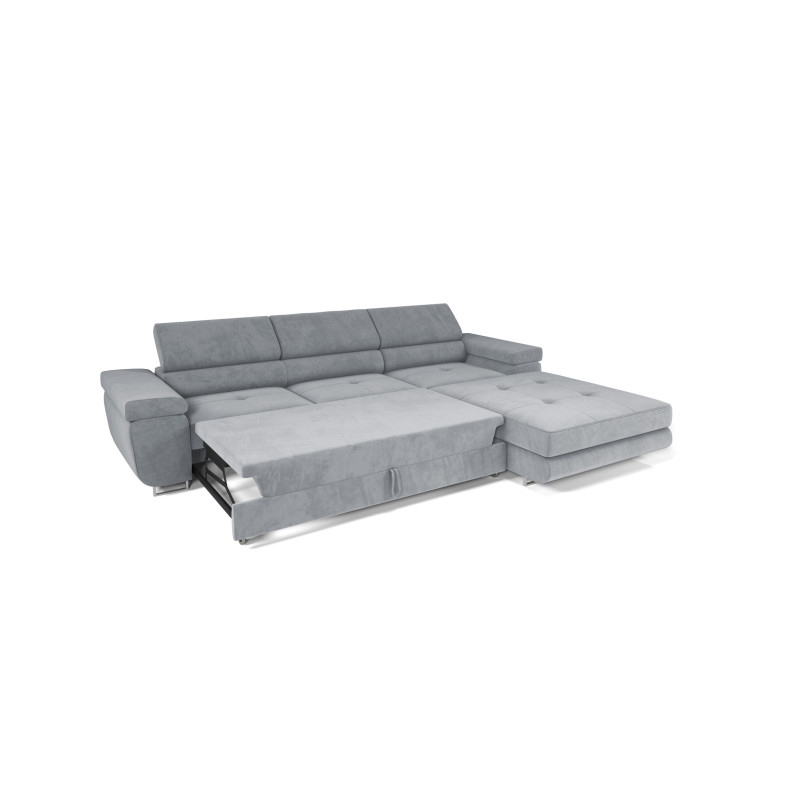VENUS TWIN - Modernes Ecksofa mit Schlaffunktion und Bettkasten