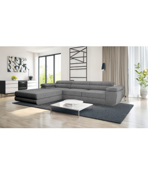 VENUS TWIN - Modernes Ecksofa mit Schlaffunktion und Bettkasten