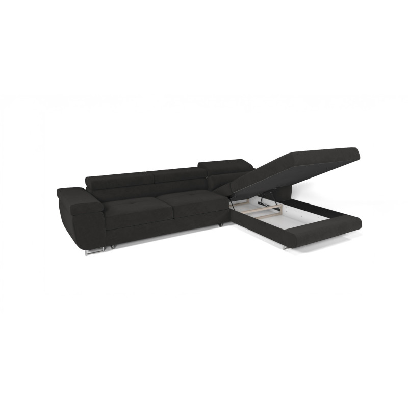 VENUS TWIN - Modernes Ecksofa mit Schlaffunktion und Bettkasten