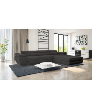 VENUS TWIN - Modernes Ecksofa mit Schlaffunktion und Bettkasten