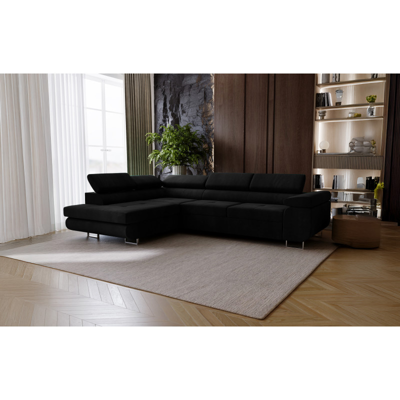 Ecksofa RIVIA L-Form mit Schlaffunktion & Bettkasten