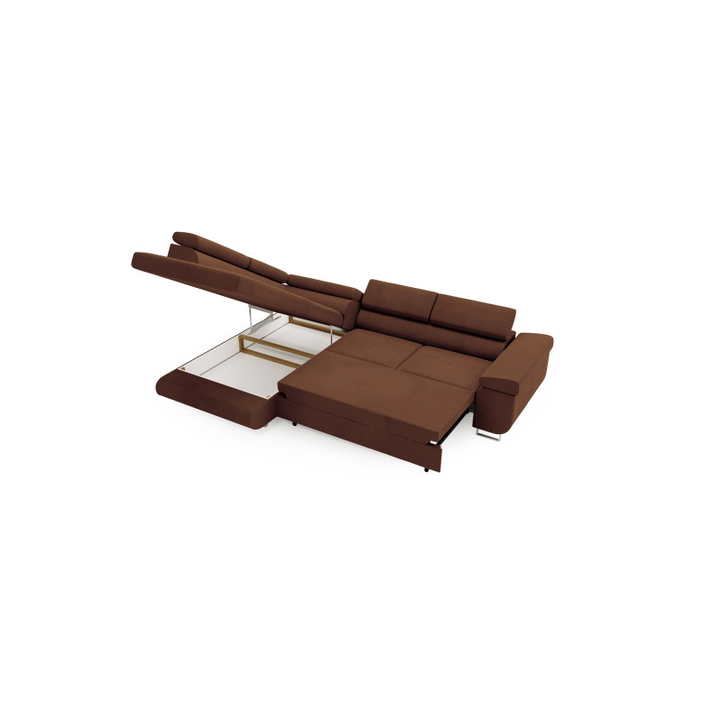 Ecksofa RIVIA L-Form mit Schlaffunktion & Bettkasten