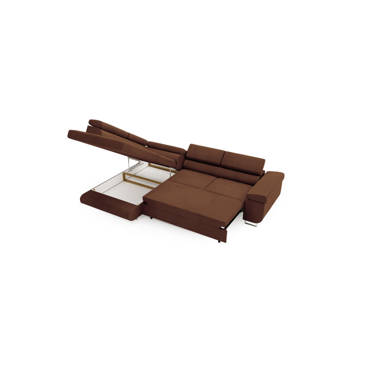 Ecksofa RIVIA L-Form mit Schlaffunktion & Bettkasten