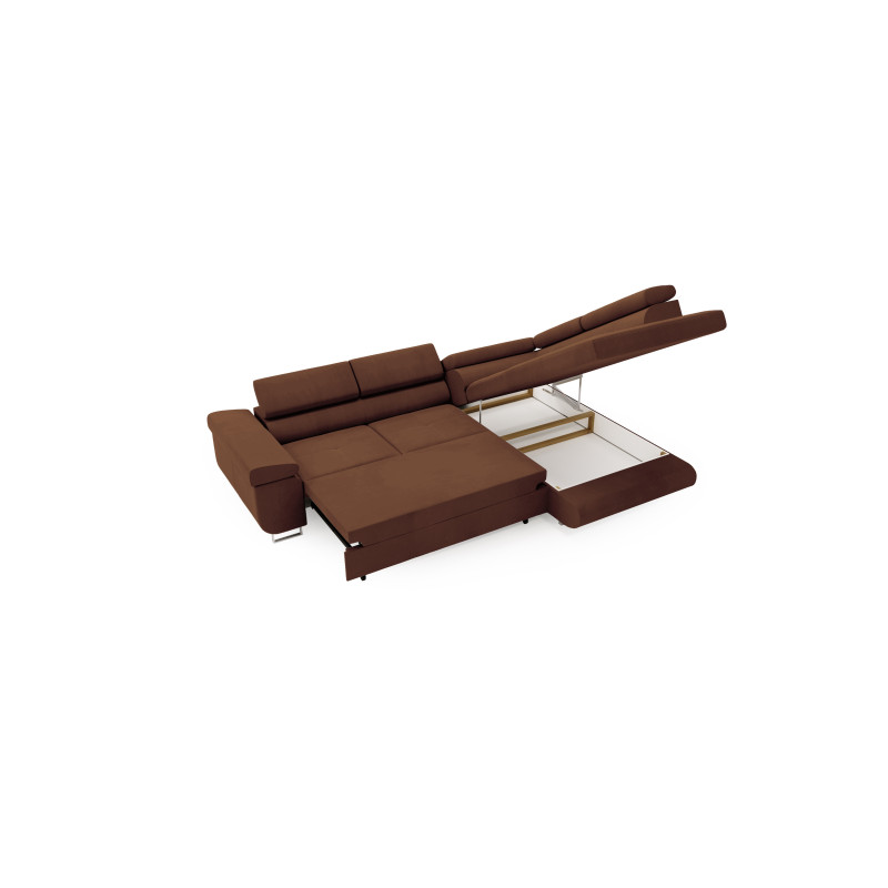 Ecksofa RIVIA L-Form mit Schlaffunktion & Bettkasten