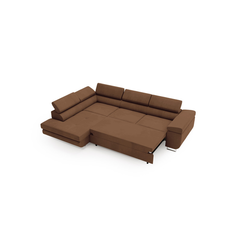 Ecksofa RIVIA L-Form mit Schlaffunktion & Bettkasten