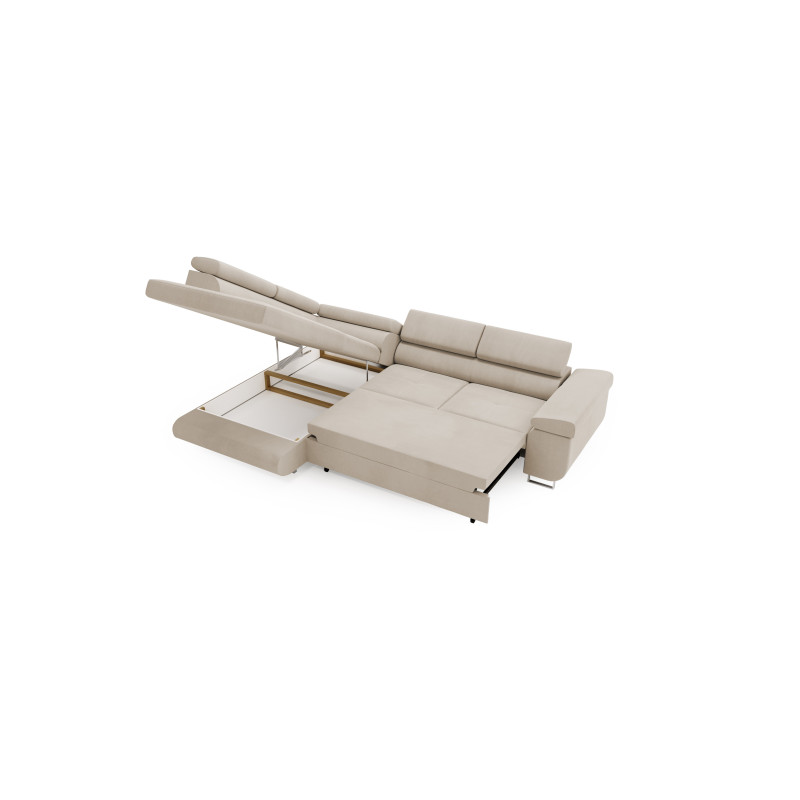 Ecksofa RIVIA L-Form mit Schlaffunktion & Bettkasten