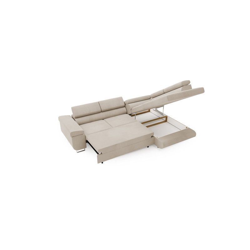 Ecksofa RIVIA L-Form mit Schlaffunktion & Bettkasten