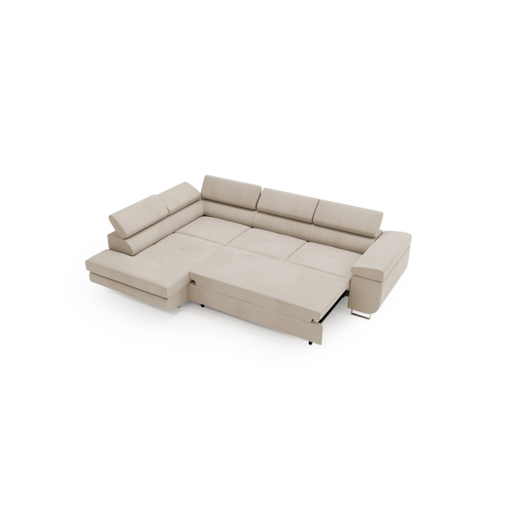Ecksofa RIVIA L-Form mit Schlaffunktion & Bettkasten