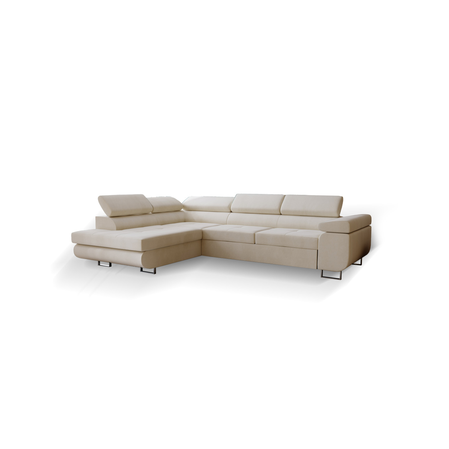 Ecksofa RIVIA L-Form mit Schlaffunktion & Bettkasten