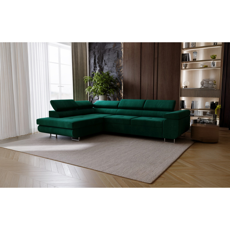 Ecksofa RIVIA L-Form mit Schlaffunktion & Bettkasten