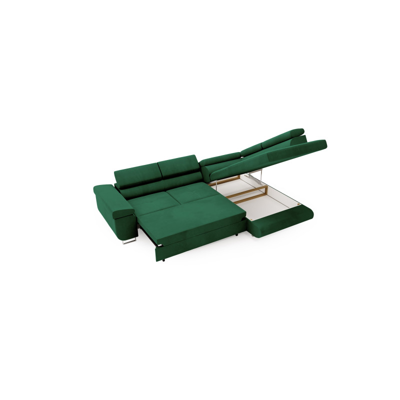 Ecksofa RIVIA L-Form mit Schlaffunktion & Bettkasten