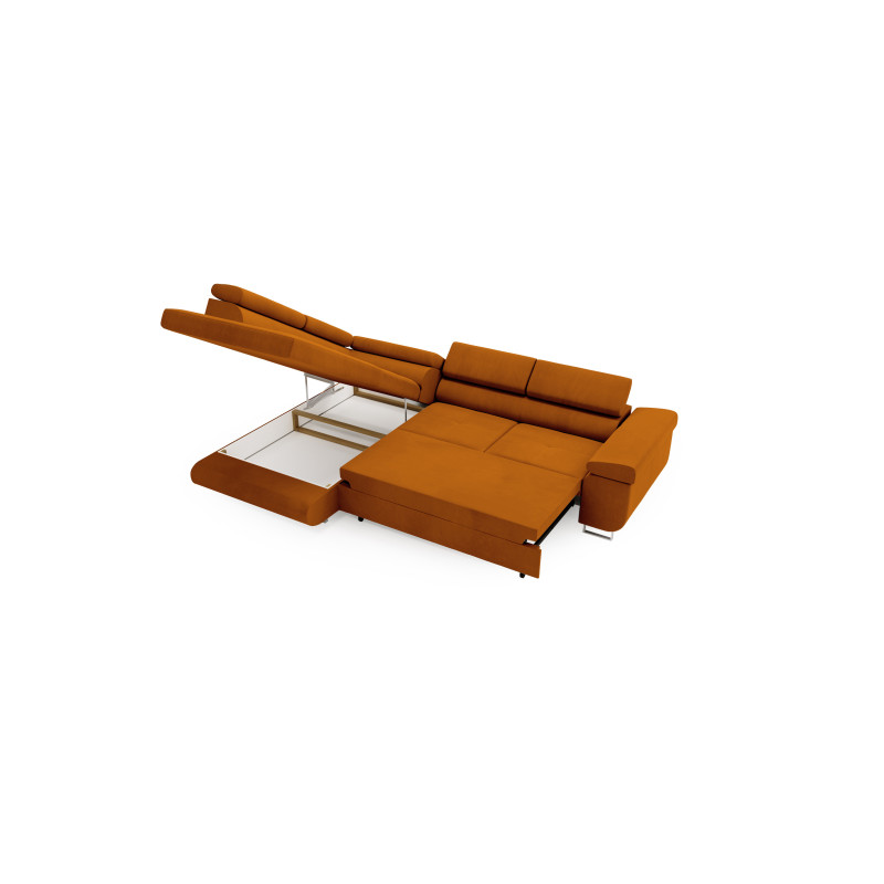 Ecksofa RIVIA L-Form mit Schlaffunktion & Bettkasten