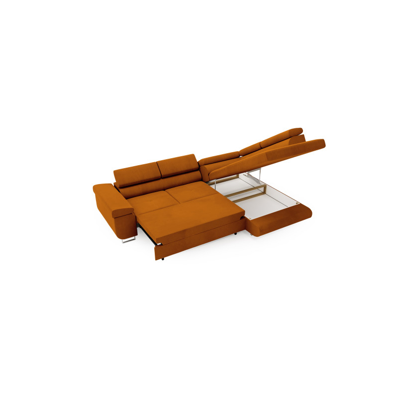 Ecksofa RIVIA L-Form mit Schlaffunktion & Bettkasten