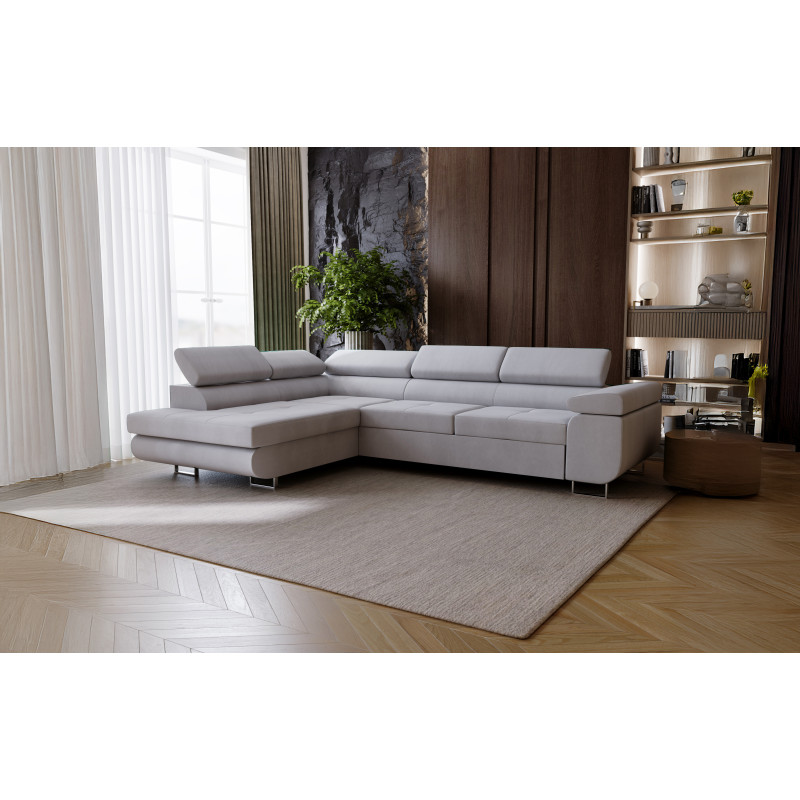 Ecksofa RIVIA L-Form mit Schlaffunktion & Bettkasten