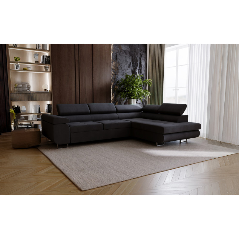 Ecksofa RIVIA L-Form mit Schlaffunktion & Bettkasten