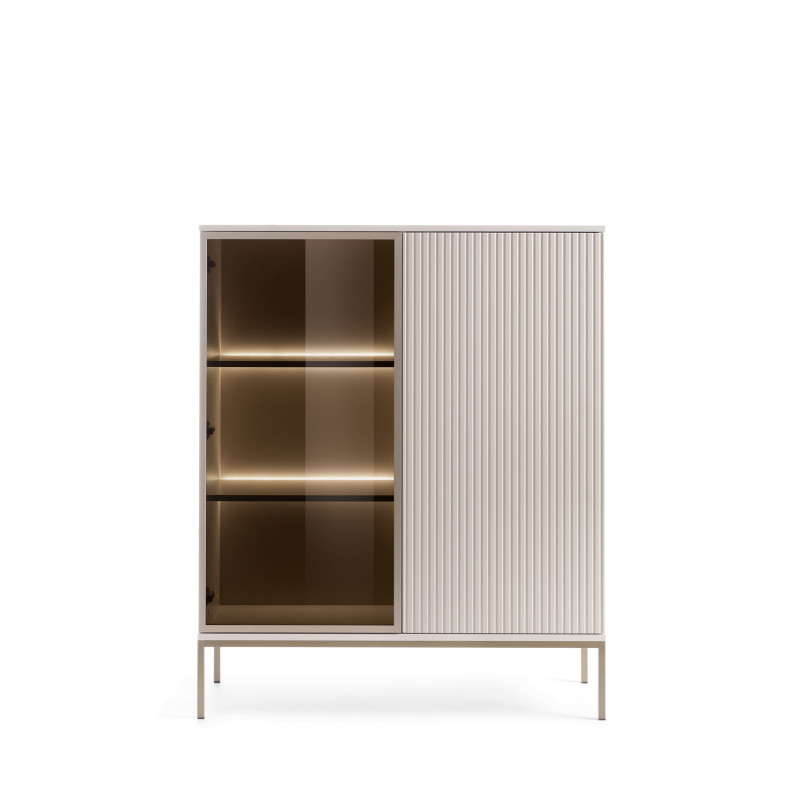 Kaschmir Highboard ST104 – Modernes Highboard mit LED