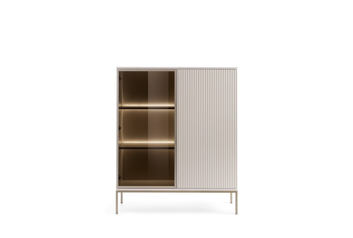 Kaschmir Highboard ST104 – Modernes Highboard mit LED