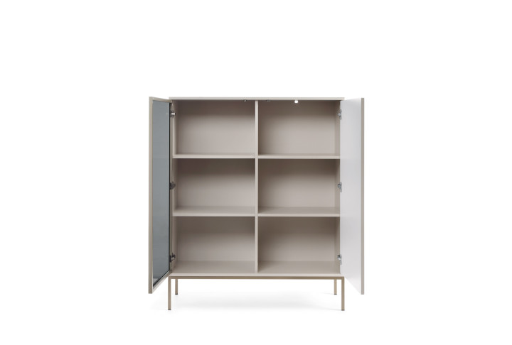 Kaschmir Highboard ST104 – Modernes Highboard mit LED
