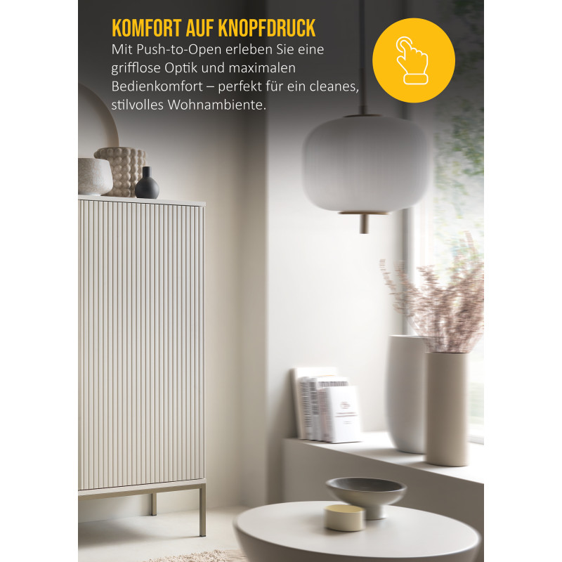 Kaschmir Highboard ST104 – Modernes Highboard mit LED