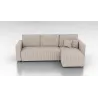 Cord Ecksofa „Gabriel“ mit Schlaffunktion & Bettkasten Cord Sofa klein