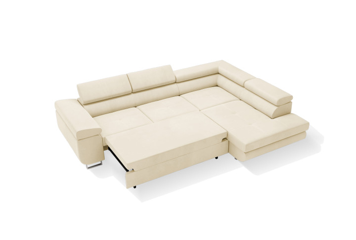 Ecksofa VENUS mit Schlaffunktion & Bettkasten | Goldstoff24