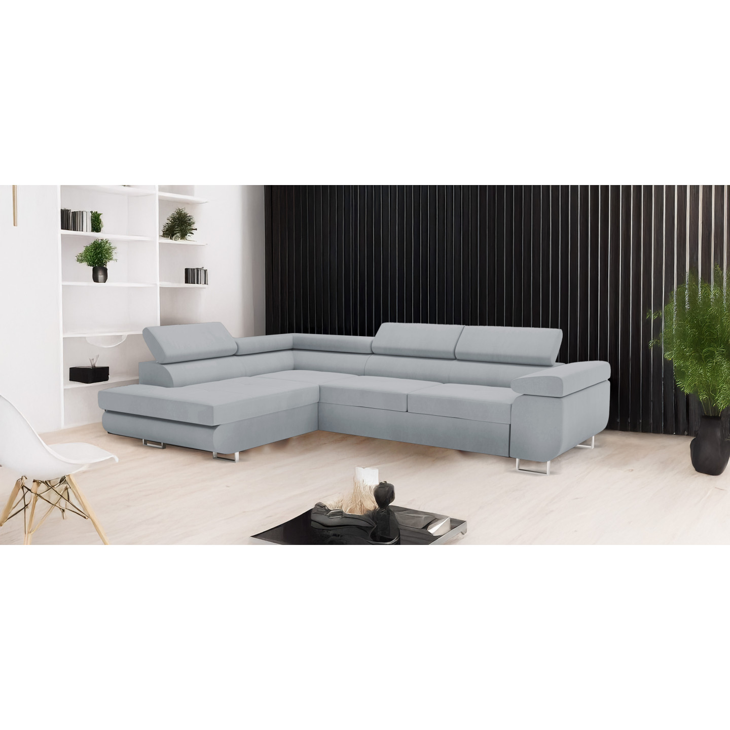 Ecksofa VENUS mit Schlaffunktion & Bettkasten | Goldstoff24