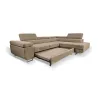 Cord Ecksofa VOYAGE mit Schlaffunktion & Bettkasten | Goldstoff24