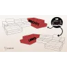 VENUS U-Form Ecksofa mit Schlaffunktion & Bettkasten | Goldstoff24