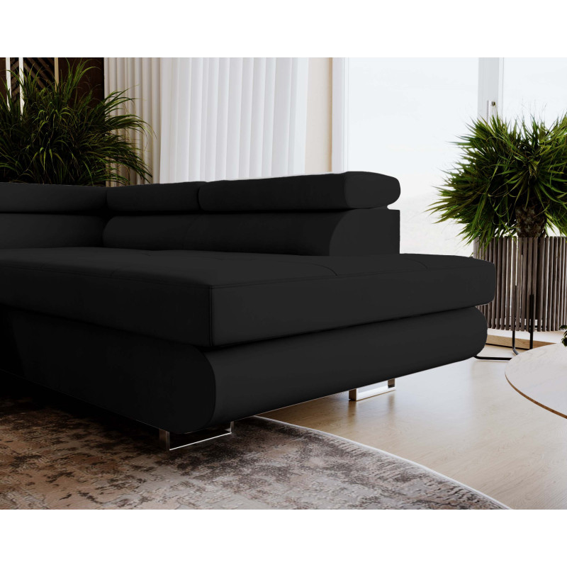 U Sofa mit Schlaffunktion VENUS U - Ecksofa mit Bettkasten | Modernes Eckcouch U-Form