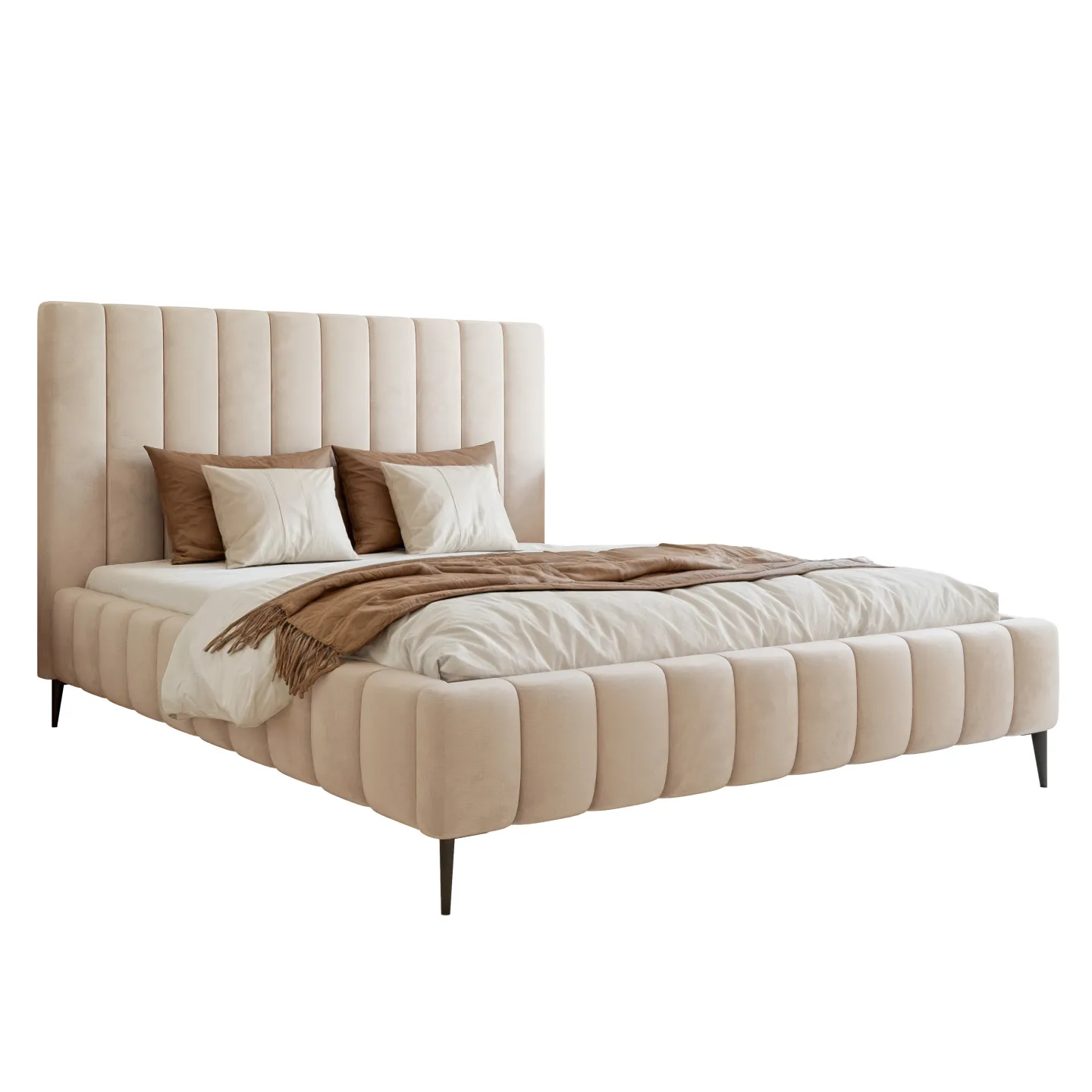 IMPERIA II Polsterbett mit modernen Füßen