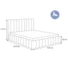 IMPERIA Polsterbett Schlafzimmerbett mit Stauraum