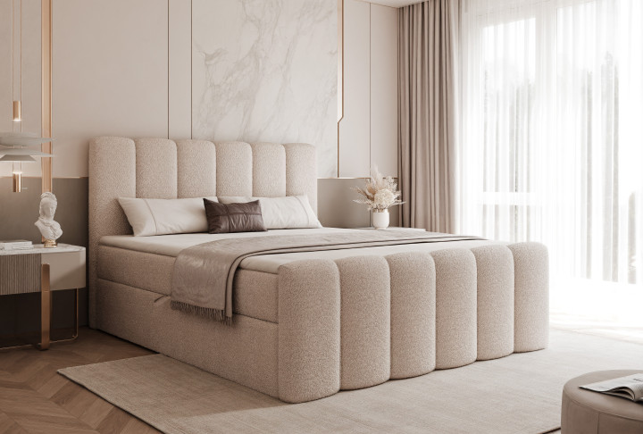 ETERNA BOXSPRINGBETT modernes Boxspringbett mit Bettkasten