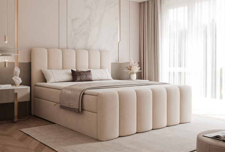 ETERNA BOXSPRINGBETT modernes Boxspringbett mit Bettkasten