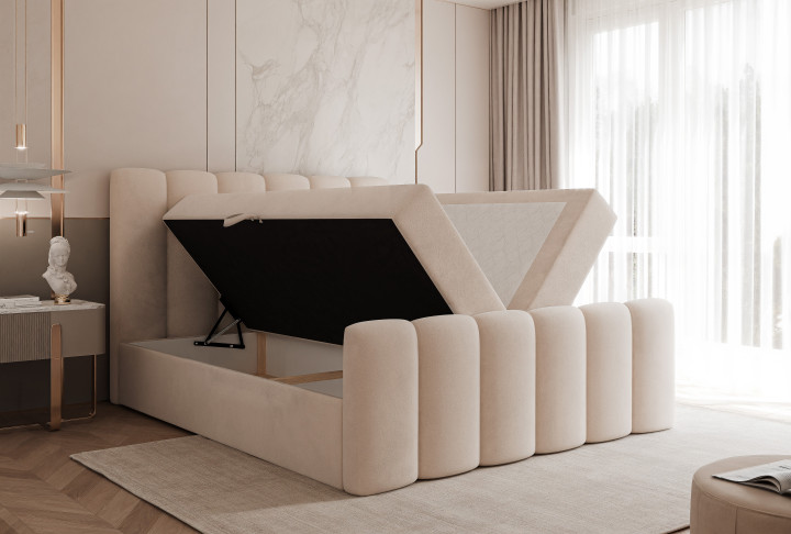 ETERNA BOXSPRINGBETT modernes Boxspringbett mit Bettkasten