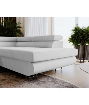 U Sofa mit Schlaffunktion VENUS U - Ecksofa mit Bettkasten | Modernes Eckcouch U-Form