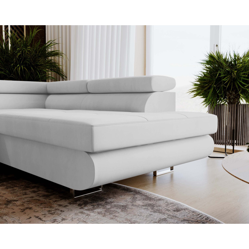 U Sofa mit Schlaffunktion VENUS U - Ecksofa mit Bettkasten | Modernes Eckcouch U-Form