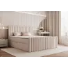 Designer Boxspringbett PARMA mit Bettkasten und Topper