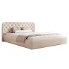 Luxus Polsterbett CELESTE – elegantes Samtbett