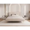 Luxus Polsterbett CELESTE II elegantes Samtbett