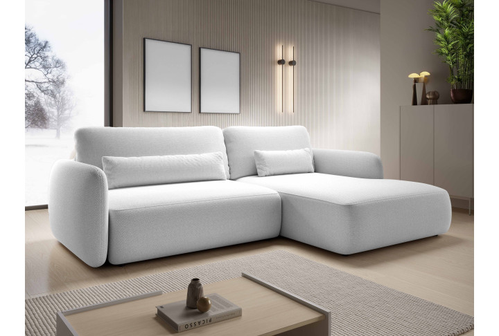 Ecksofa GAIA mit Schlaffunktion und Bettkasten