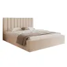Polsterbett PAROS III Samt Bett 140x200–200x200