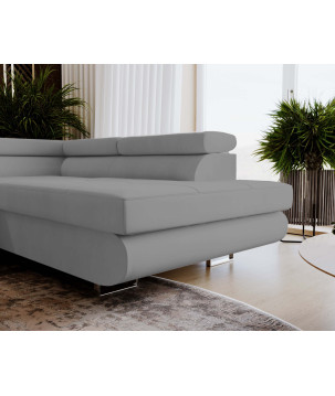 U Sofa mit Schlaffunktion VENUS U - Ecksofa mit Bettkasten | Modernes Eckcouch U-Form