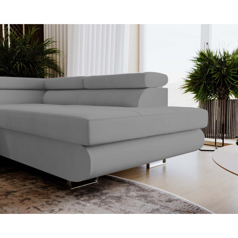 U Sofa mit Schlaffunktion VENUS U - Ecksofa mit Bettkasten | Modernes Eckcouch U-Form