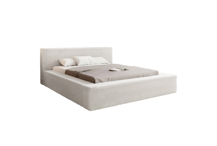 Polsterbett 180x200 & 140x200 mit Bettkasten – TUFALO | Goldstoff24