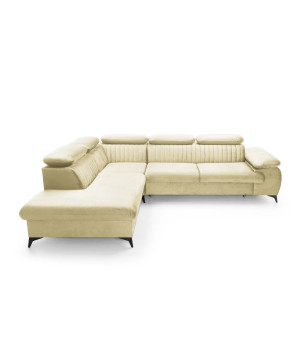 Ecksofa Ving – modernes Ecksofa mit Schlaffunktion und Stauraum