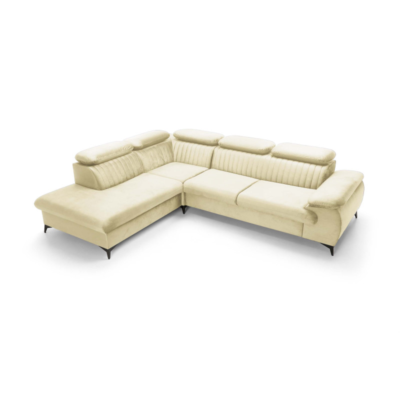 Ecksofa Ving – modernes Ecksofa mit Schlaffunktion und Stauraum