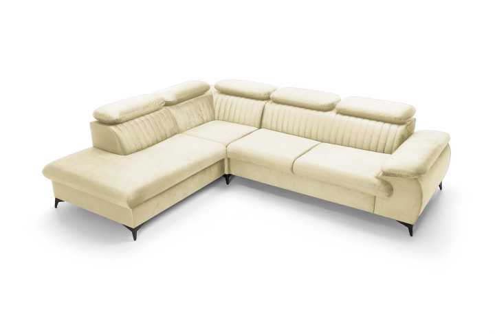 Ecksofa Ving – modernes Ecksofa mit Schlaffunktion und Stauraum