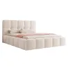 Polsterbett Bouclé CALME – Design Bett 180x200, 160x200