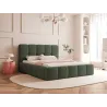 Polsterbett Bouclé CALME – Design Bett 180x200, 160x200