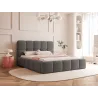 Polsterbett Bouclé CALME – Design Bett 180x200, 160x200